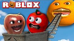 Little Apple plays hilarious Little Apple ROBLOX GAMES!!!