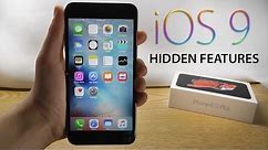 iOS 9 Hidden Features – Top 10 List
