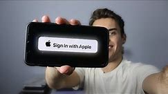 Sign in With Apple: How to Use!