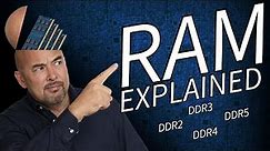 Random Access Memory - RAM Explained | DDR2 DDR3 DDR4 DDR5