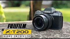 Fujifilm X-T200 Mirrorless Camera with 4K Video Recording - Best For Beginners 📸