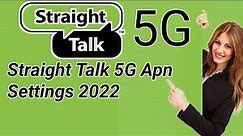 straight talk apn settings| straight talk apn settings for galaxy phones