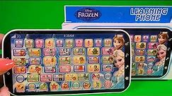 Disney FROZEN new toy smart phone with songs, music and learning English