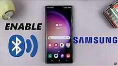 How To Turn ON Bluetooth On Samsung Device