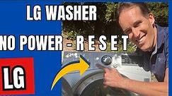 ✨ LG Washer - NO POWER - Easy Fix ✨