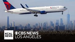 Delta flight loses emergency exit slide during flight from New York to Los Angeles