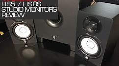 Yamaha HS5 / HS8S Powered Studio Monitors Review BBoyTechReport.com -