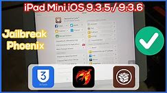 How to Jailbreak iPad Mini iOS 9.3.5 / 9.3.6 - EASY method 100% Working