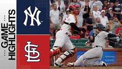 Yankees vs. Cardinals Game Highlights (7/1/23) | MLB Highlights