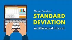 How to Calculate Standard Deviation & Variance in Microsoft Excel
