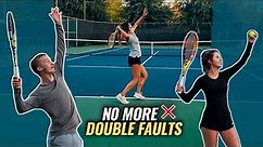 How To Hit The Perfect Tennis Serve | Get Rid of Double Faults with these Tennis Serve Drills