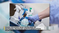 State Department of Agriculture reminding people to safely use pesticides