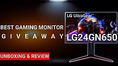 Unveiling the LG Ultra Gear 24GN650: The Ultimate Gaming Monitor