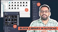 Create your custom block library in AutoCAD - 3 Methods