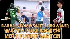 Unbelievable: Babar Azam faces little bowler in cricket game