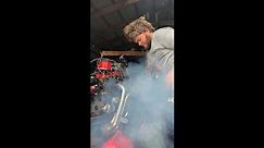Battery Explodes While Trying to Start Motor