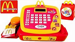 McDonald's Toy Cash Register Pretend Play Set for Children