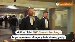 Six convicted of murder for 2016 Brussels bombings