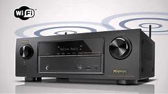 Denon AVR- X1100W with Bluetooth and WIFI : UNRIVALED NOW UNWIRED.