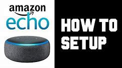 How To Set up Amazon Echo Dot - Echo Dot 3rd Generation Setup - Manual Wifi Setup Instructions