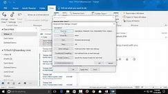 Configuring Views - Outlook 2016 tutorial
