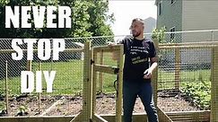 A different way to build a garden gate