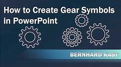How to Create and Animate Gear Symbols in PowerPoint