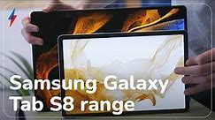 Samsung Galaxy Tab S8 range: Hands-On