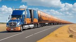 The World's Longest Trucks on the Road | Largest Heavy Duty Trucks in the World