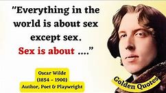 Top Oscar Wilde Quotes | Inspirational Speech | Motivational Video