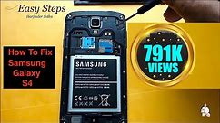 SOLVED - How to Fix Black Screen Galaxy S4 | S4 Active | Galaxy Android unresponsive Screen