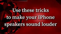 How to make IPhone sound louder /SiriMuthu Tech