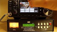 Introduction to using the MFJ-993 Intellituner with the Icom IC-7300