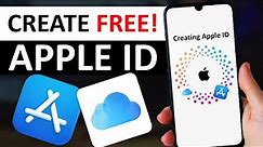 How to Create an Apple ID on iPhone, iPad 2023! (FREE iCloud/Appstore Account) Without Credit Card
