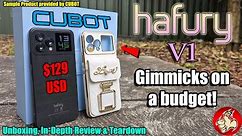 CUBOT HAFURY V1 Review - This $129 USD "Fashion" Phone has a Screen on the back!