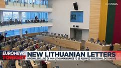 Lithuania's parliament allows letters 'x', 'w' and 'q' in ID documents