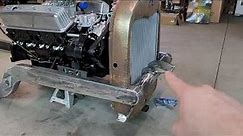 29 Model A Rat Rod Chassis Build Part 3 - Engine install.