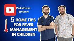 5 Home Tips For Fever Management In Children