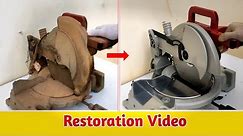 Restoration Vides. Restoration the Miter Saw I bought /Company Restoration