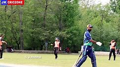 Inside egde into the stumps What a lucky wicket for the bowler See his reaction after getting the prize wicket of #Aasif_Rasool