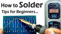 How to Solder on PCB properly | Soldering Techniques for Beginners