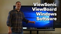 ViewSonic ViewBoard | Windows Software Demo