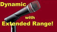 SE Electronics V7x Dynamic Microphone - A Dynamic with an Extended FR Range