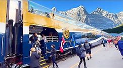 🇨🇦2 DAYS on the Canada's $3,000 First Class Train | Rocky Mountaineer Gold Leaf |Vancouver→Banff