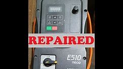 Teco E510 VFD repair!