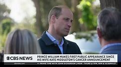 Prince William returns to royal duties