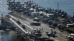 USS Carl Vinson Leads Strike Group Home After 4 Months at Sea