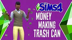 The Sims 4: NanoCan Touchless Trashcan (The Garbage Can That Makes Money!)