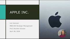 Apple Inc. Case Study Video