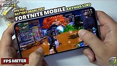 Samsung Galaxy A54 5G Fortnite Gameplay | Exynos 1380